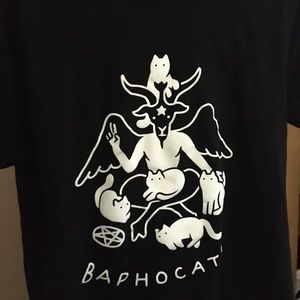 Baphocats Black T-shirt